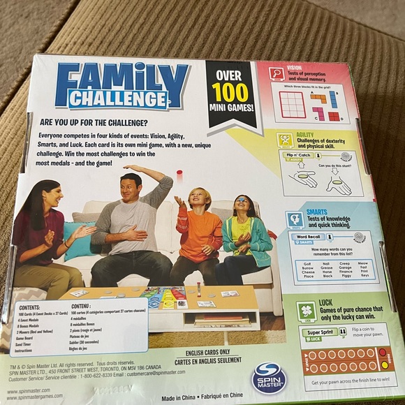 Family challenge board game new in plastic - Picture 2 of 2